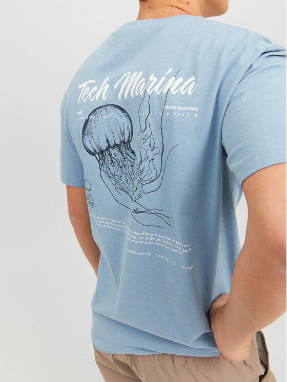 T-shirt 12235245 Verde Relaxed Fit