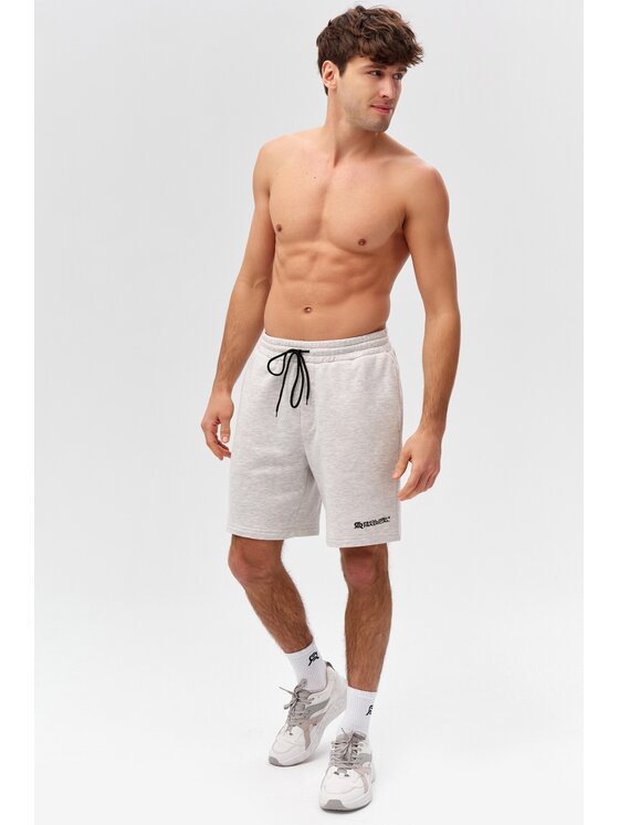 ROUGH RADICAL ROUGH RADICAL Pantaloncini sportivi COTTON ACTIVE SHORTS MEN Grigio Regular Fit