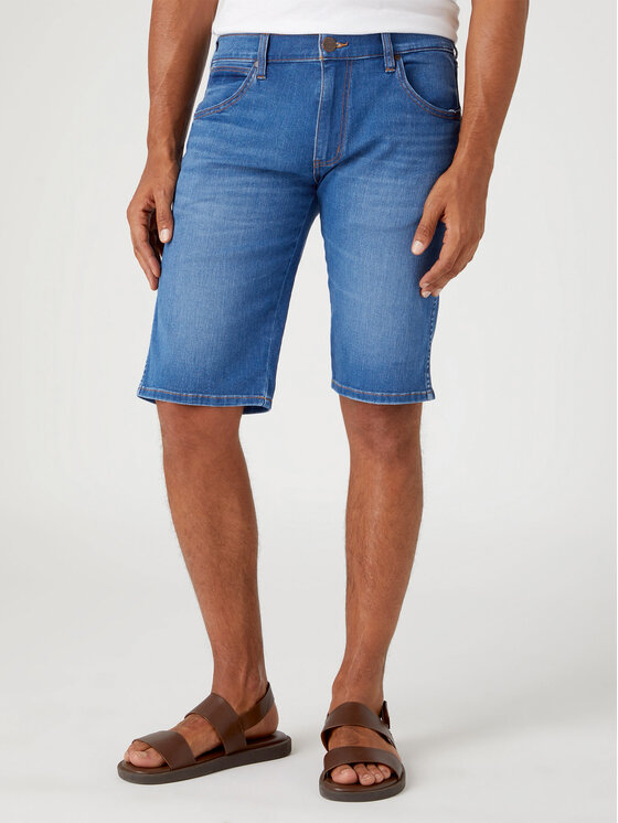 Wrangler Wrangler Džínové šortky Colton W16CXPZ35 112330744 Modrá Regular Fit
