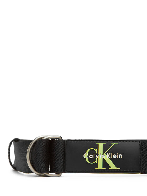 Calvin Klein Calvin Klein Pasek Męski Tech Utility Webbing Belt 35Mm LV04G7034G Czarny