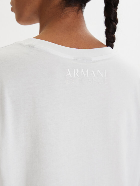 Armani Exchange Armani Exchange Póló XW001836 AF10356 U0002 Fehér Regular Fit
