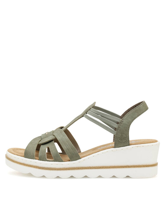 Rieker Rieker Sandale 67459-52 Verde