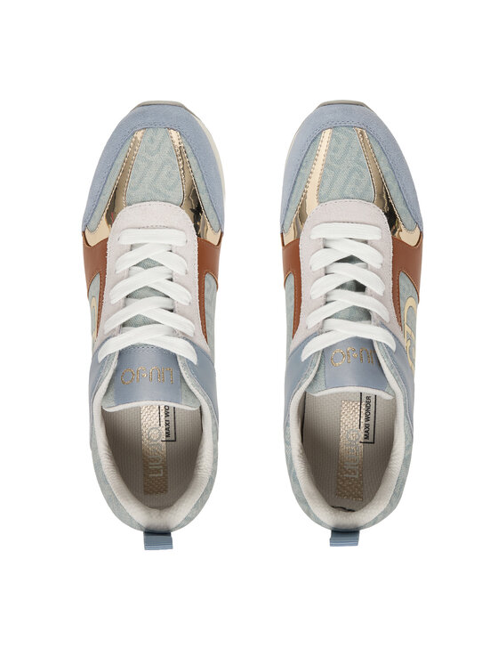 Liu Jo Liu Jo Sneakersy Maxi Wonder Low 03 BA6017 PX822 Niebieski