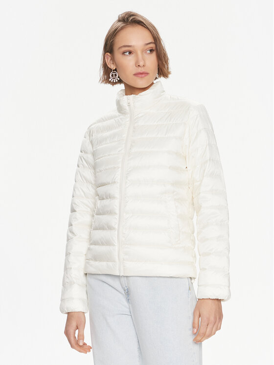 TWINSET TWINSET Bunda pro přechodné období 241TP2410 Écru Regular Fit