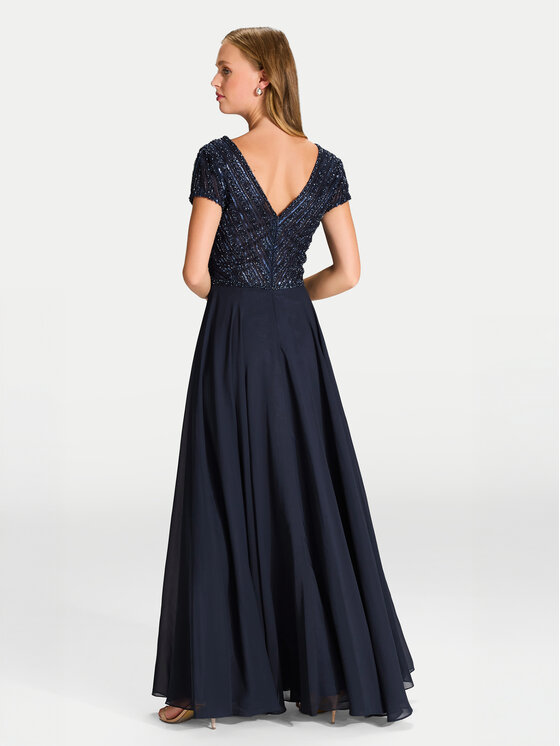 Hey Kyla Hey Kyla Rochie de seară 5AJ002HK Bleumarin Regular Fit