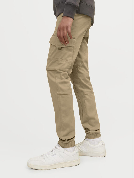 Jack&Jones Junior Jack&Jones Junior Hlače Paul 12193900 Bež Slim Fit