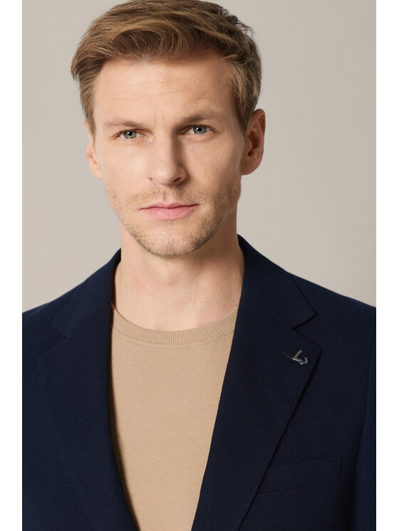 Lancerto Lancerto Marynarka Spello MA131126000014 Granatowy Slim Fit
