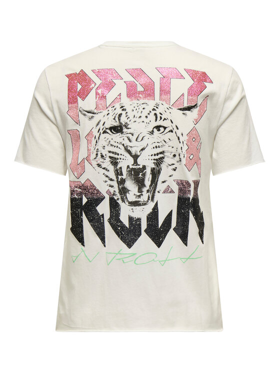 ONLY ONLY T-särk Lucy 15307412 Ekrüüvärv Regular Fit