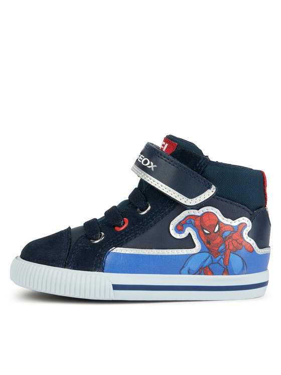 Geox Geox Sneakersy SPIDER-MAN B Kilwi Boy B36A7D 08554 C4226 M Granatowy