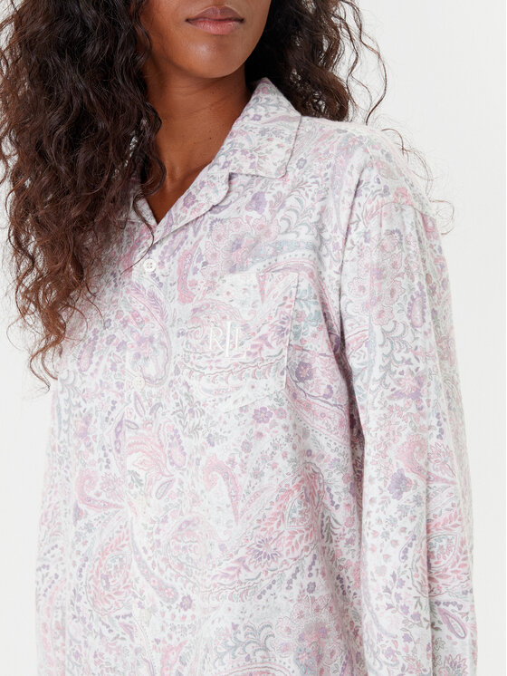 LAUREN RALPH LAUREN LAUREN RALPH LAUREN Spavaćica ILN32448 Ružičasta Relaxed Fit