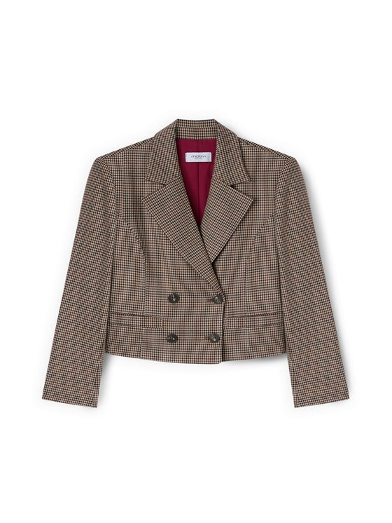 Motivi Motivi Giacca di transizione Q752Q201110N0S1 Crema Regular Fit