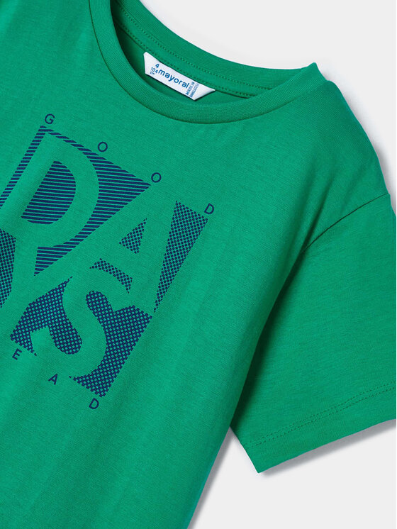 Mayoral Mayoral T-Shirt 170 Πράσινο Regular Fit