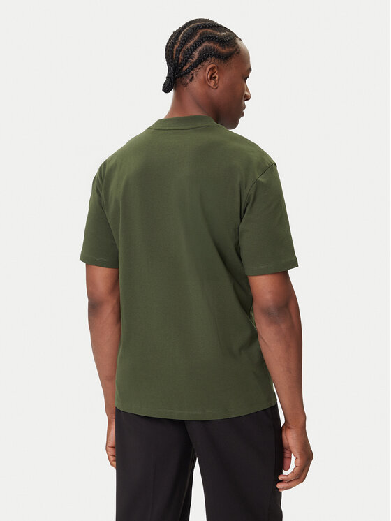 HUGO HUGO T-Shirt Dapolino 50488330 Zielony Relaxed Fit