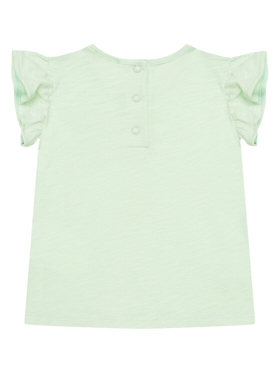 United Colors Of Benetton United Colors Of Benetton Póló és rövidnadrág 3O7SAK015 Zöld Regular Fit