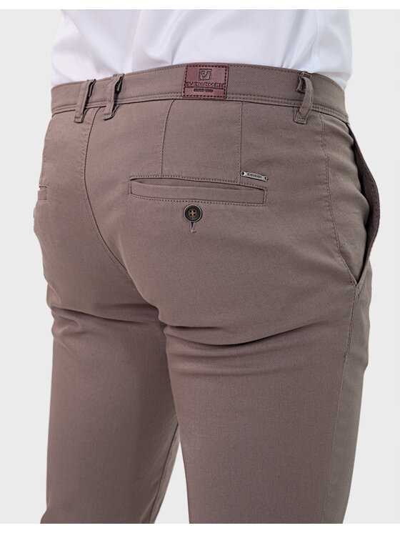 Evenemen Evenemen Chinosy Logan Tac 247743 Beżowy Slim Fit