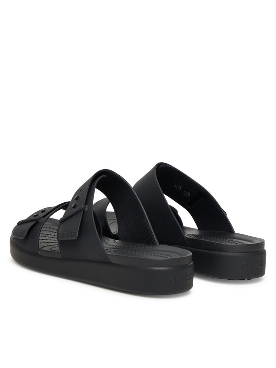 Crocs Crocs Klapki Brooklyn Buckle Low Low 211215 Czarny