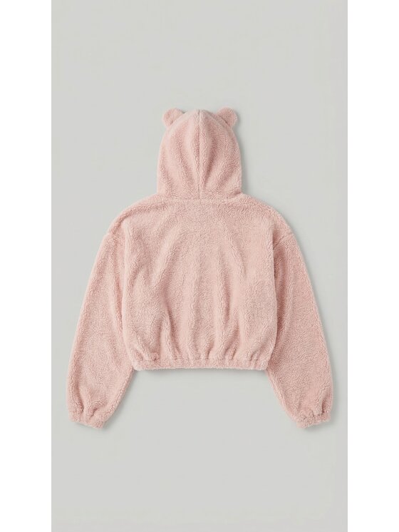 MissDenim MissDenim Polar Teddy Bear Różowy Oversize