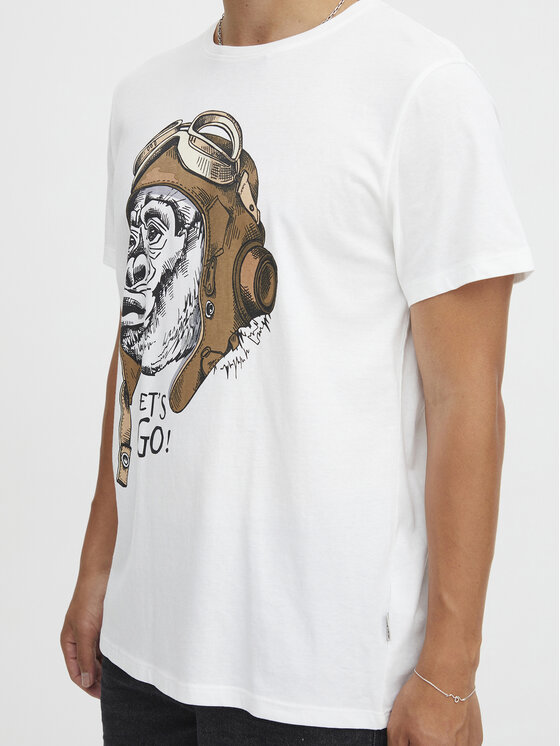 Blend Blend T-shirt 20716190 Bianco Regular Fit