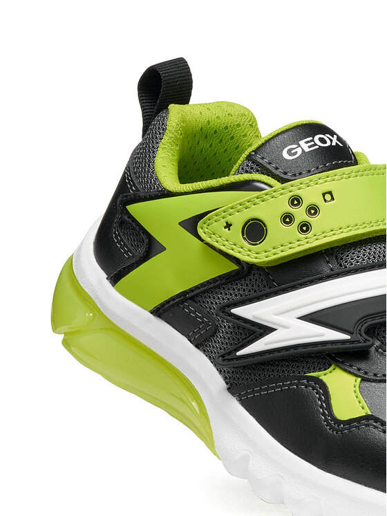 Geox Geox Сникърси J Ciberdron Boy J66LBB 0BC14 C0802 S Черен