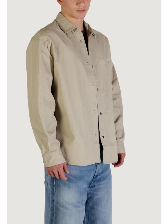 Calvin Klein Jeans Calvin Klein Jeans Giacca di pelle LV04RE109G Beige Casual Fit