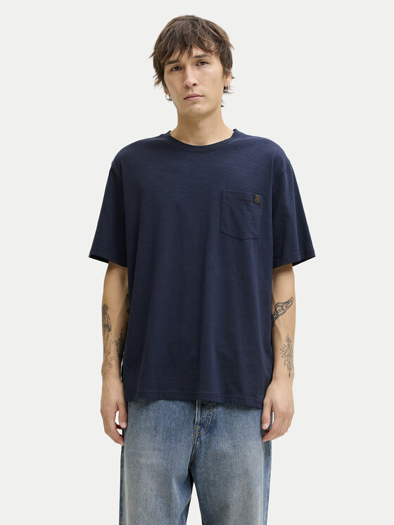 Jack & Jones Jack & Jones T-särk Dover 12288897 Tumesinine Relaxed Fit
