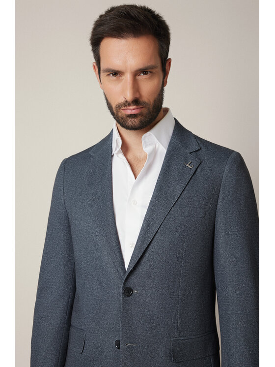 Lancerto Lancerto Marynarka Palmanova MA131225000014 Zielony Slim Fit
