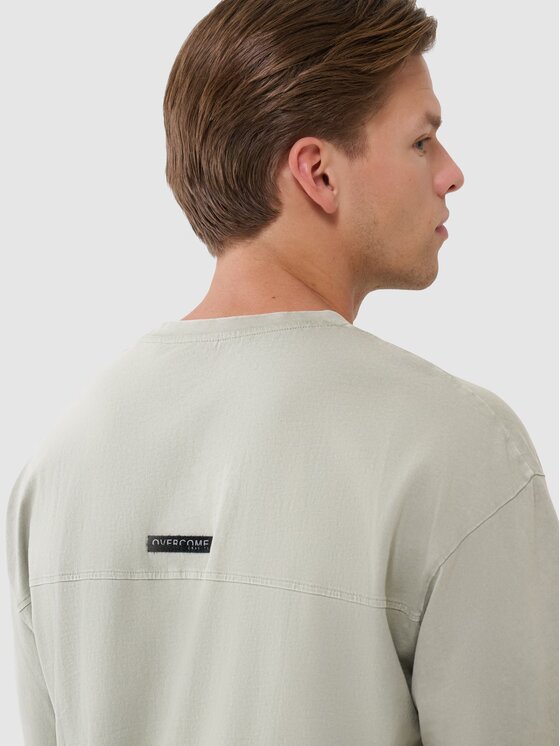 4F 4F T-shirt 4FWSS25TTSHM1961-44S Verde Oversize