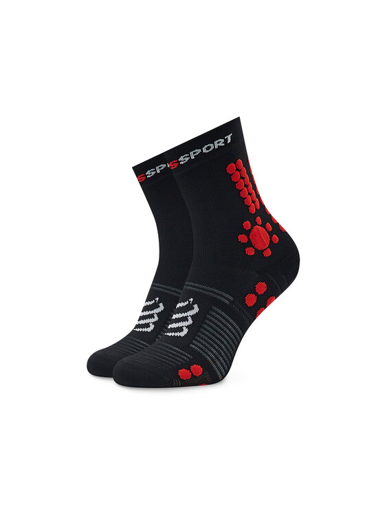 Șosete Înalte Unisex Compressport Pro Racing V4.0 Trail U XU00048B Negru