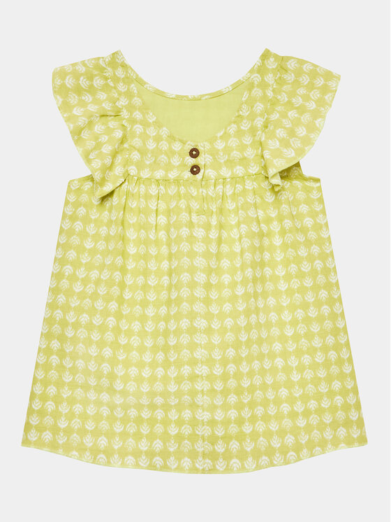 United Colors Of Benetton United Colors Of Benetton Повсякденна сукня 44JRGV00R Жовтий Regular Fit