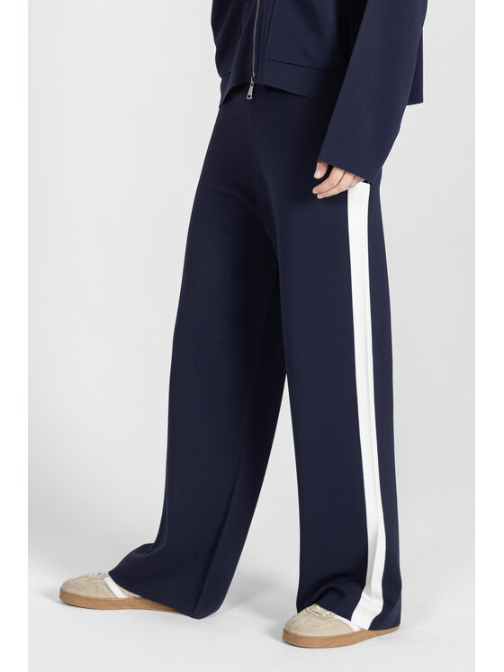 Deni Cler Milano Deni Cler Milano Spodnie dresowe T-DC-500D-F2-20-58-1 Granatowy Loose Leg
