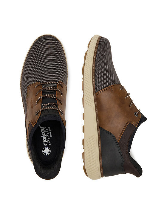 Rieker Rieker Sneakersy B3357-25 Brązowy
