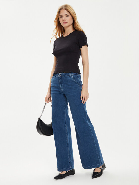 Brave Soul Brave Soul Marškinėliai LTS-568ADRI1 Juoda Straight Fit