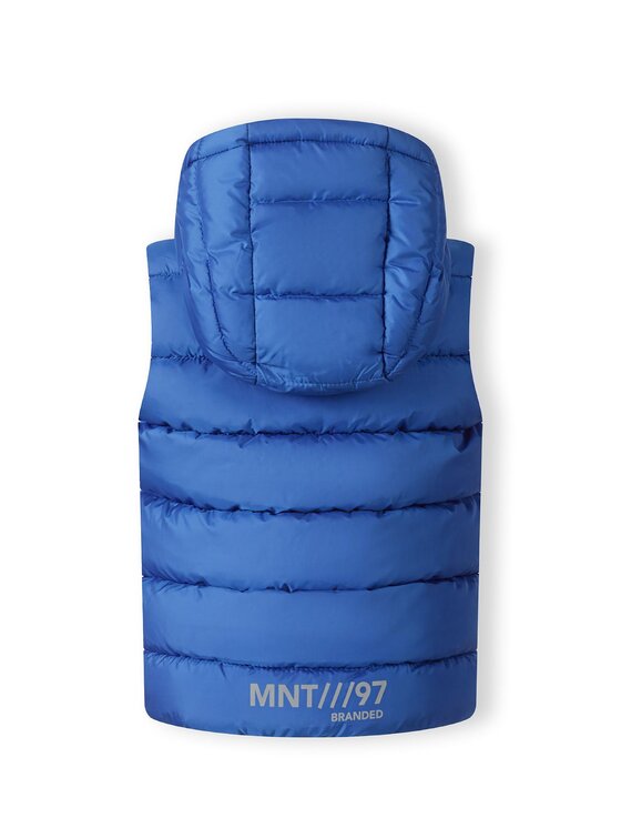 MINOTI MINOTI Kamizelka 19gilet41 Niebieski Regular Fit