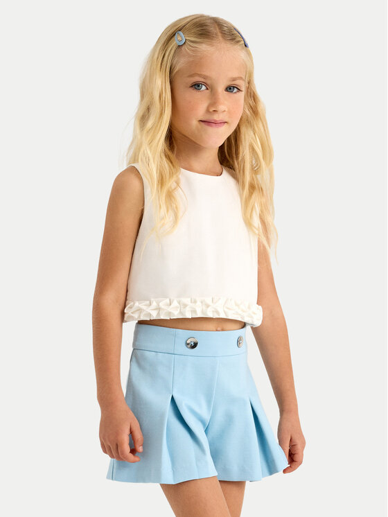 Mayoral Mayoral Шорти з тканини 3201 Блакитний Regular Fit
