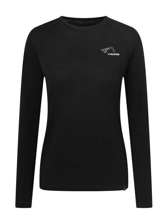 Viking Viking Bluzka Andali Lady Czarny Regular Fit