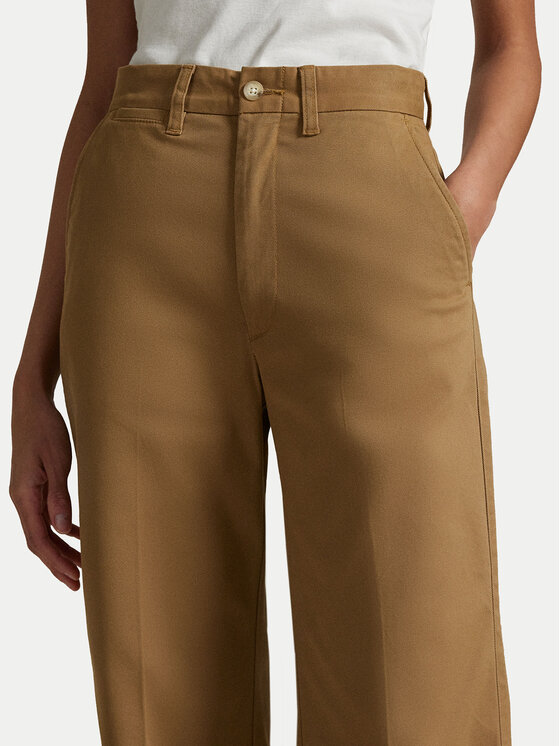 Polo Ralph Lauren Polo Ralph Lauren Pantaloni di tessuto 211873988001 Beige Wide Leg