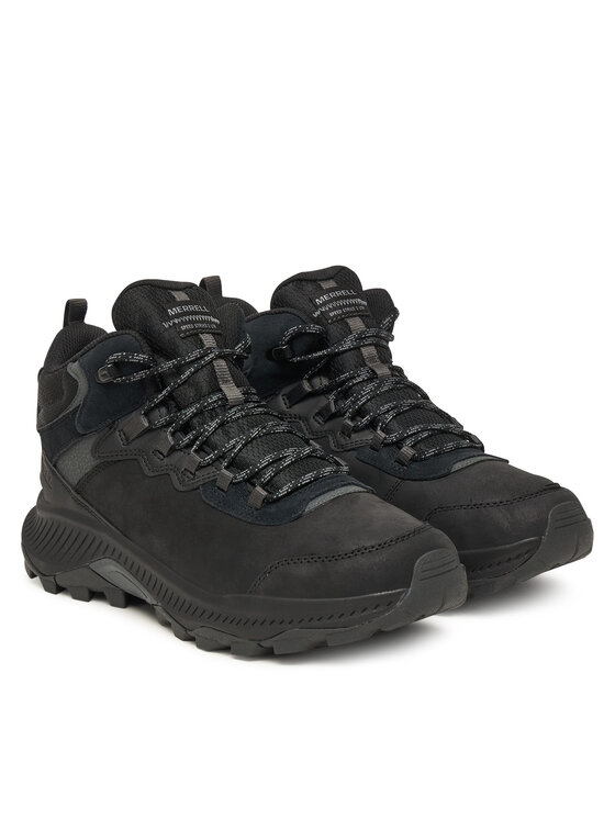 Merrell Merrell Trekkings Speed Strike 2 Leather Mid Waterproof J038071 Negru