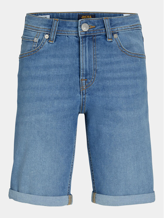 Jack & Jones Junior Jack & Jones Junior Szorty jeansowe 12257395 Niebieski Regular Fit