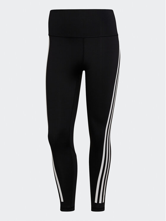 adidas Legginsy Optime Trainicons 7/8 Leggings H64211 Czarny | Modivo.pl