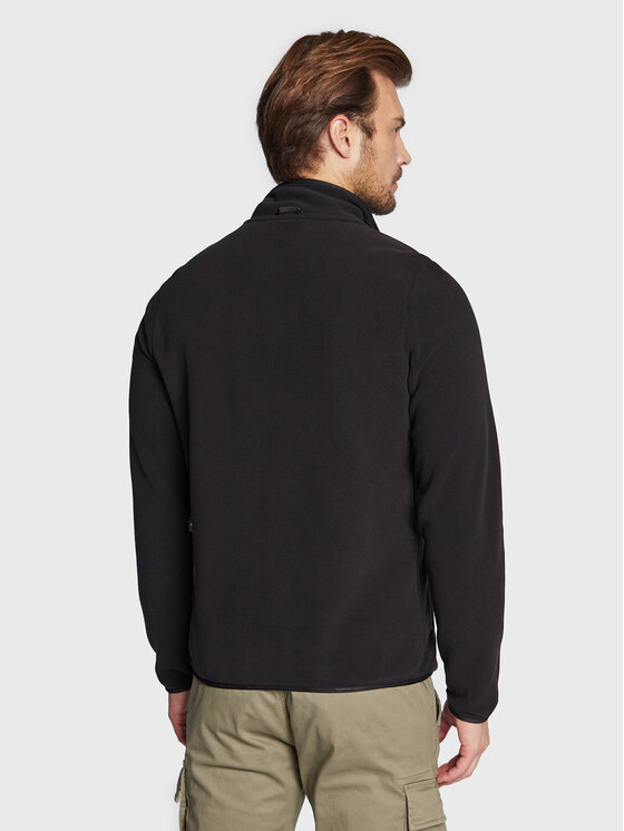 Napapijri Napapijri Fleece T-Vulkan Fz NP0A4GNP Μαύρο Regular Fit