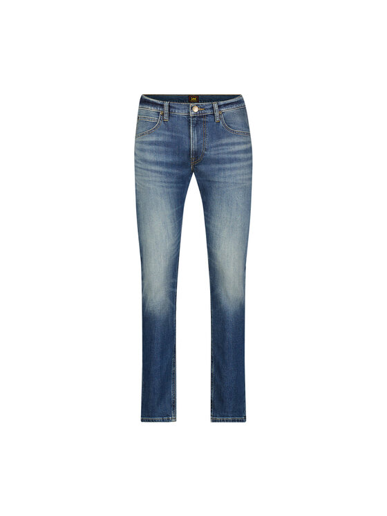 Lee Lee Jeansy LUKE Niebieski Slim Fit