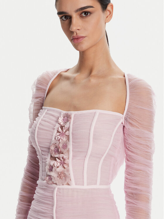 Elisabetta Franchi Elisabetta Franchi Abito da cocktail AB68352E2 544 Rosa Slim Fit