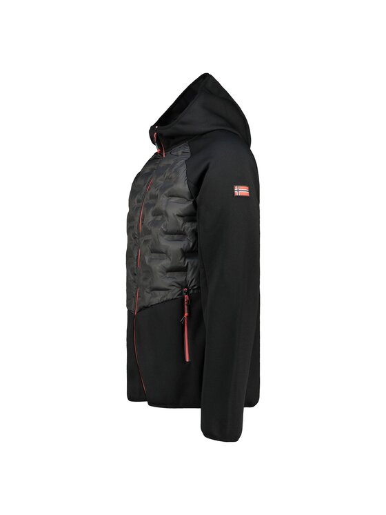 Geographical Norway Geographical Norway Kurtka puchowa WZ8644H/GN-NOIR Czarny Regular Fit