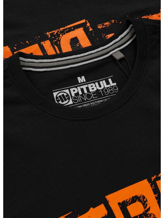 PITBULL PITBULL T-Shirt BLACKY Czarny Regular Fit