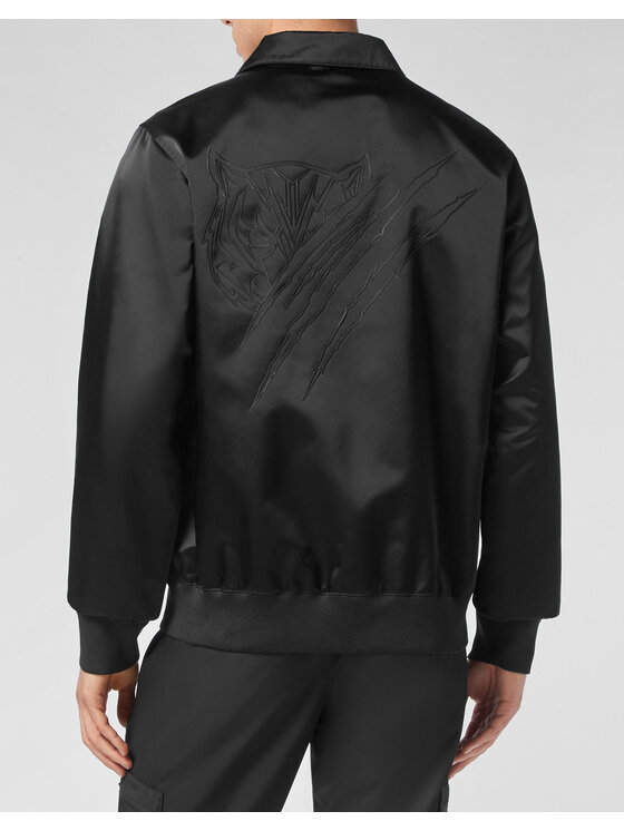 Plein Sport Plein Sport Bomber 1639 Nero Regular Fit