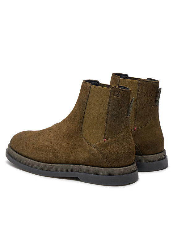 HUGO Hugo Klassische Stiefeletten Chaol Cheb 50522967 Grün