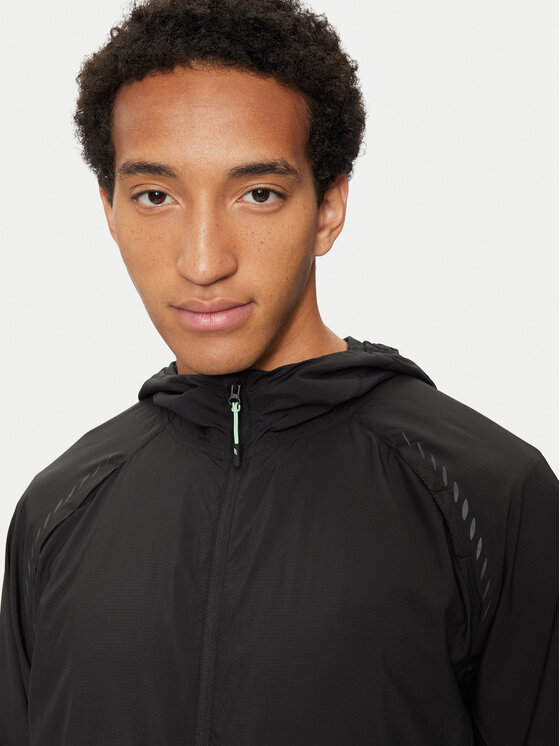 4F 4F Μπουφάν για τρέξιμο 4FWAW24TTJAM553 Γκρι Regular Fit