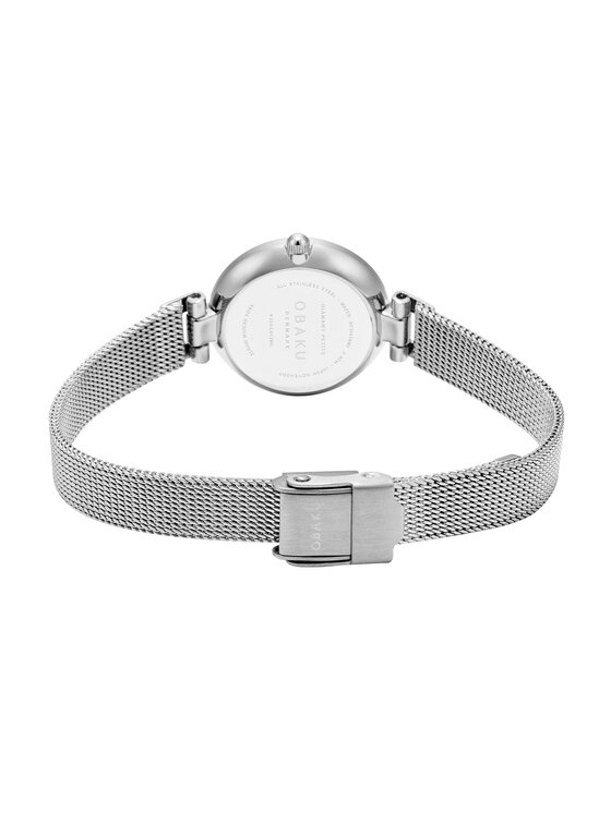 Obaku Obaku Zegarek V256SXCIMC Srebrny
