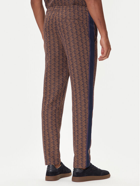 Lacoste Lacoste Pantaloni da tuta XH1440 Marrone Regular Fit