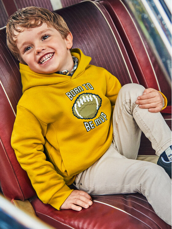 Mayoral Mayoral Світшот 4451 Жовтий Regular Fit